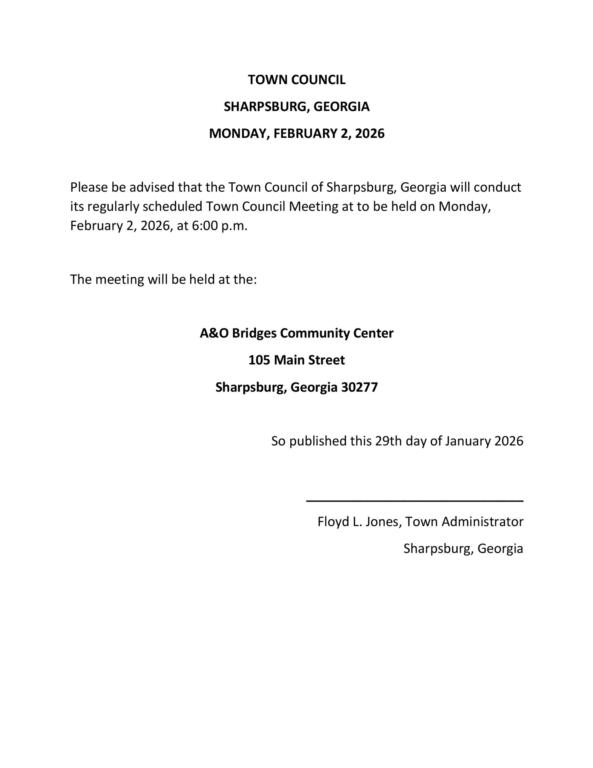 Town Council Meeting